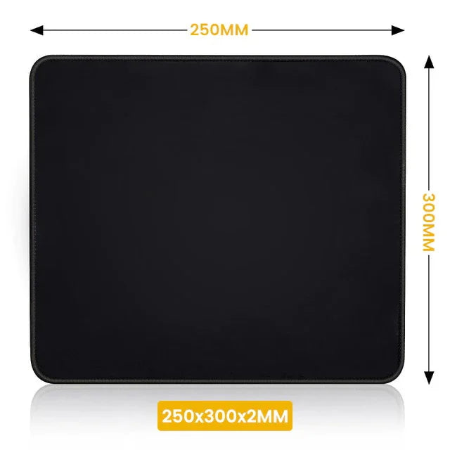 Black Nice Mouse Pad